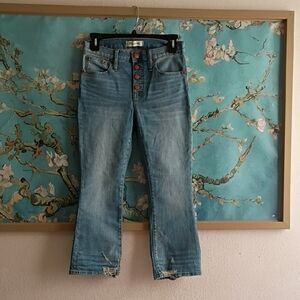 Madewell Cali Demi-Boot Jeans Size 26P